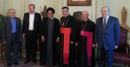 El primer jefe de la Iglesia maronita que visite Al-Quds bajo ocupación